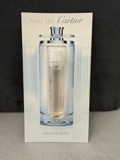 Eau De Cartier By Cartier Eau De Toilette Sample Sealed Package 6 ml 0.2 fl oz