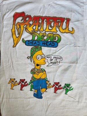 grateful dead Vintage simpsons shirt | eBay