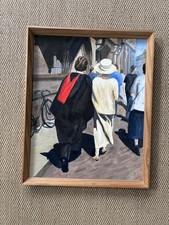 Schönes modernes Gemälde signiert vom Künstler Acryl 