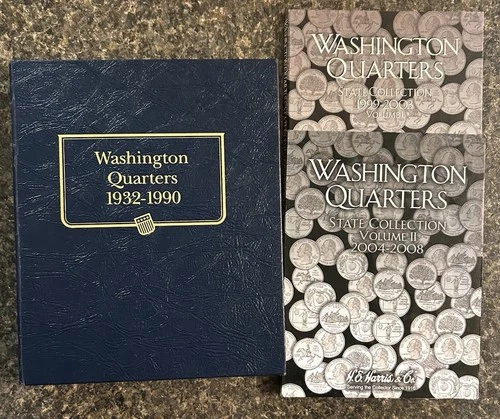 1932-1990  Washington Quarters   190 Coins Many UNC and Proof  1999-2008