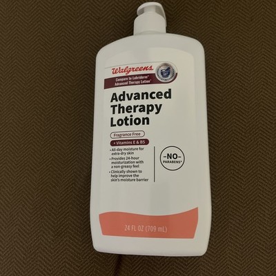 Walgreens Advanced Therapy Lotion Fragrance Free 24oz Pump Bottle