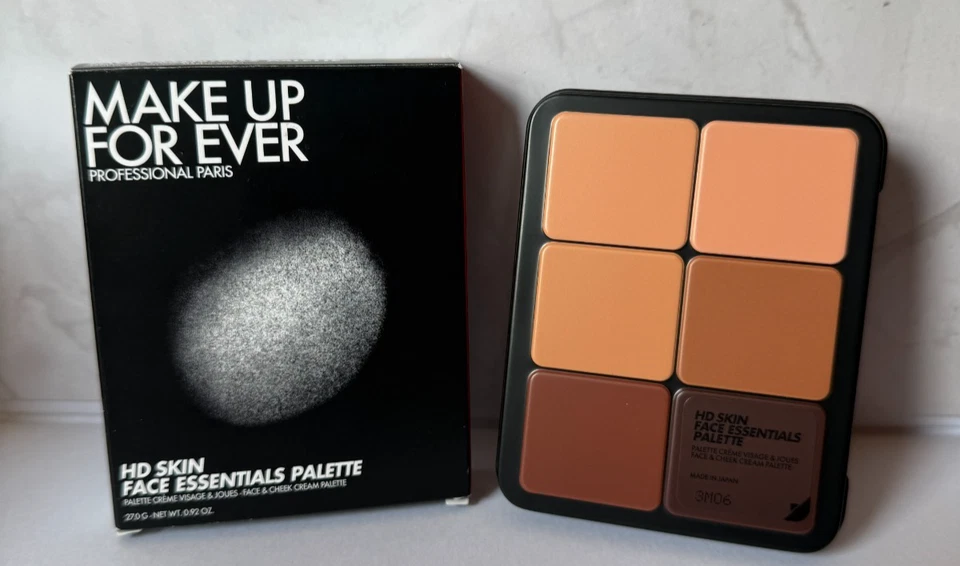 Make Up For Ever HD SKIN FACE ESSENTIALS PALETTE In Harmony 3- Tan To Deep - Image 3 of 4