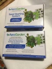 Lot of Two AeroGarden Harvest Seed Starting System
