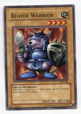 Yu-Gi-Oh! Beaver Warrior Common SYE-006 englisch Biber Krieger