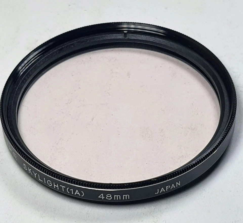 48mm Skylight 1A Glass Lens Filter 48 mm sklight1A Bower Japan E48 E-48 NOS - Image 3 of 4