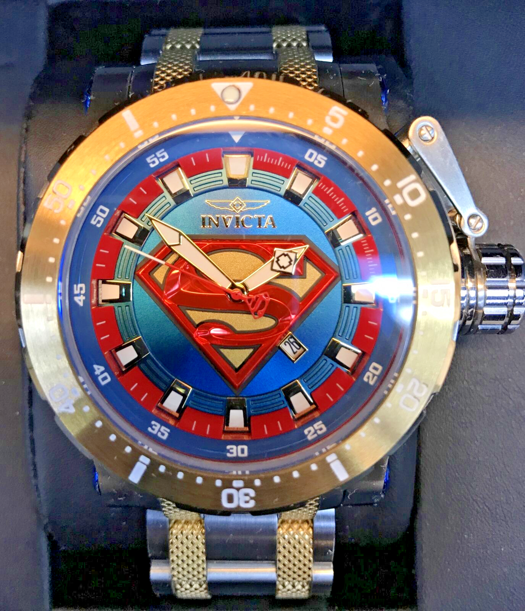 Invicta DC Comics Superman Men's 52mm Limited Edition Quartz Watch