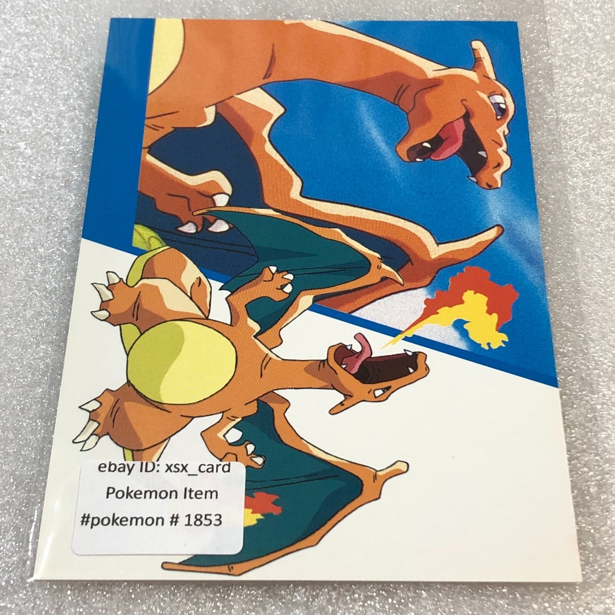 Pokemon 1997 Japanese Vintage Shogakukan Post Card - Charizard