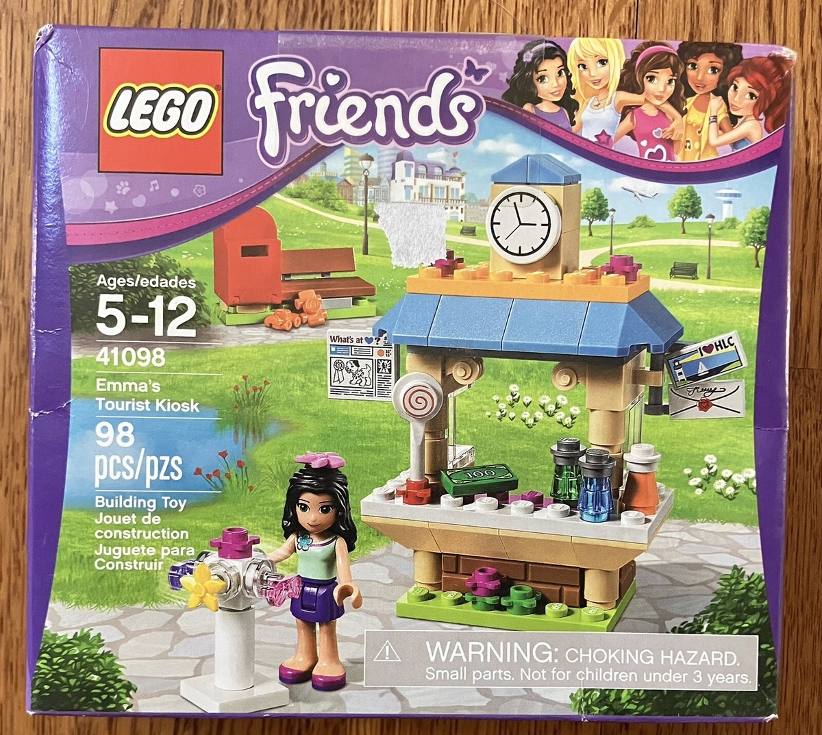 LEGO FRIENDS: Emma's Tourist Kiosk (41098) - New in Sealed Box