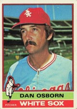 Dan Osborn 1976 TOPPS Baseball Card #282
