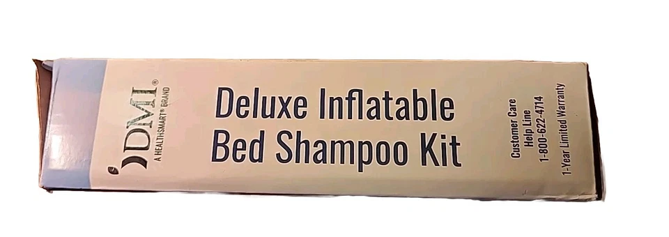 DMI Deluxe Inflatable Vinyl Bed Shampoo Kit For Bedridden/Low Mobility - Image 4 of 4