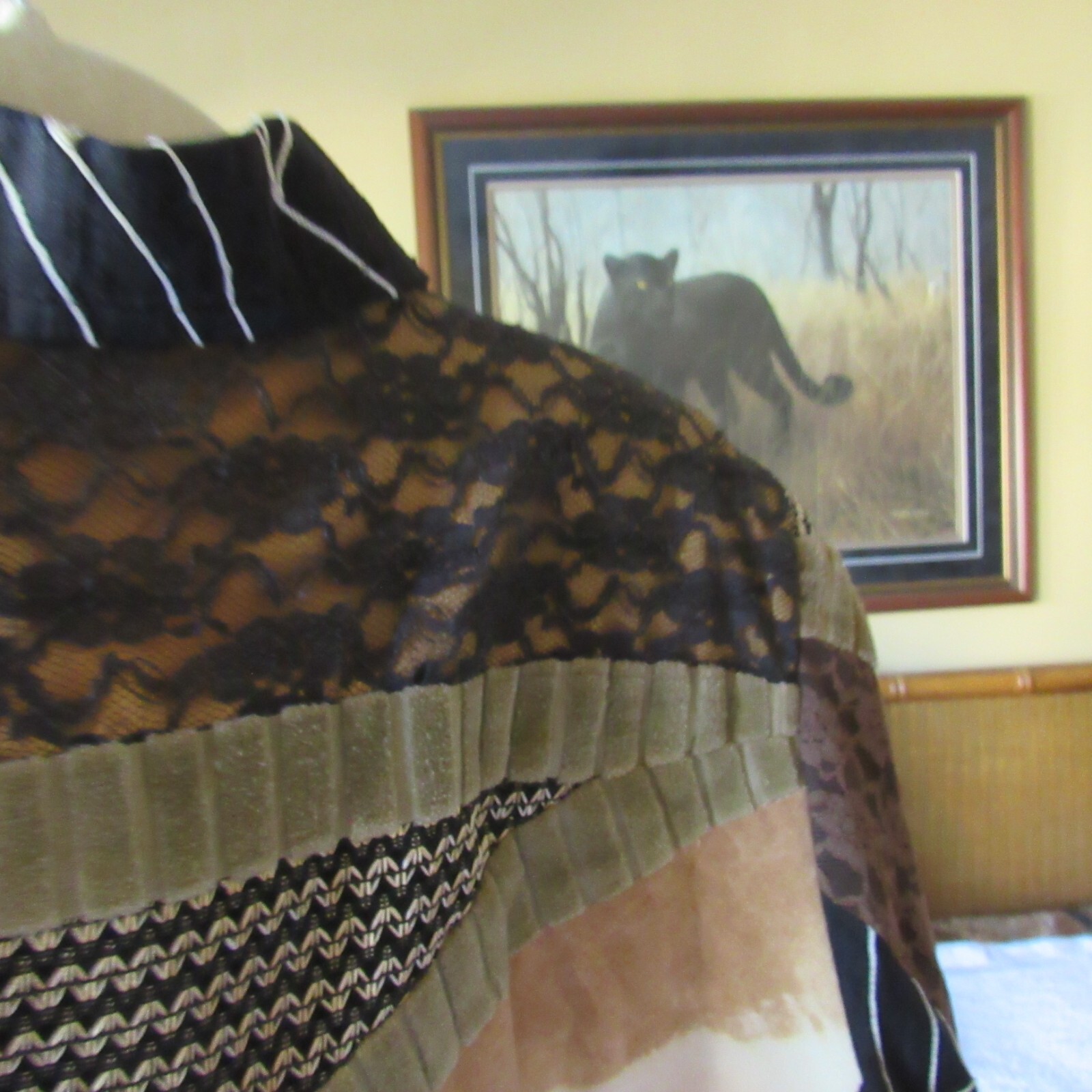 Sandy Starkman Patchwork Blazer Jacket XL Earth T… - image 13