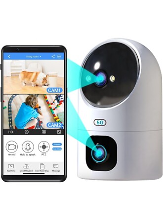JOOAN Dual Lens Security/ Pet Camera