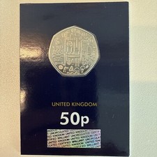 Tokyo Olympic Games Team GB 50p Coin single date 2020 change checker (Lot 45)