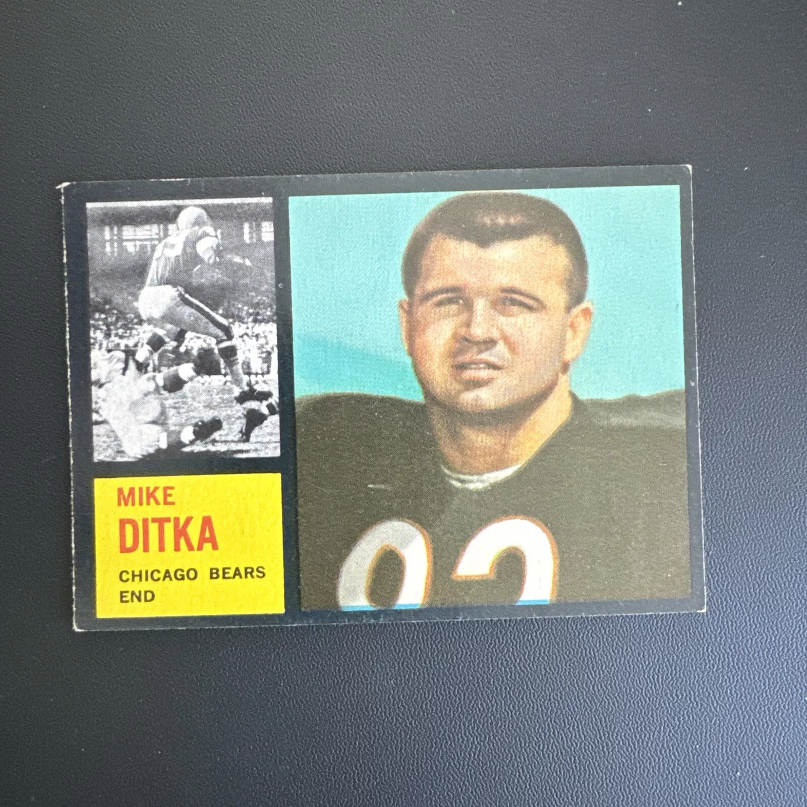 Mike Ditka trading card