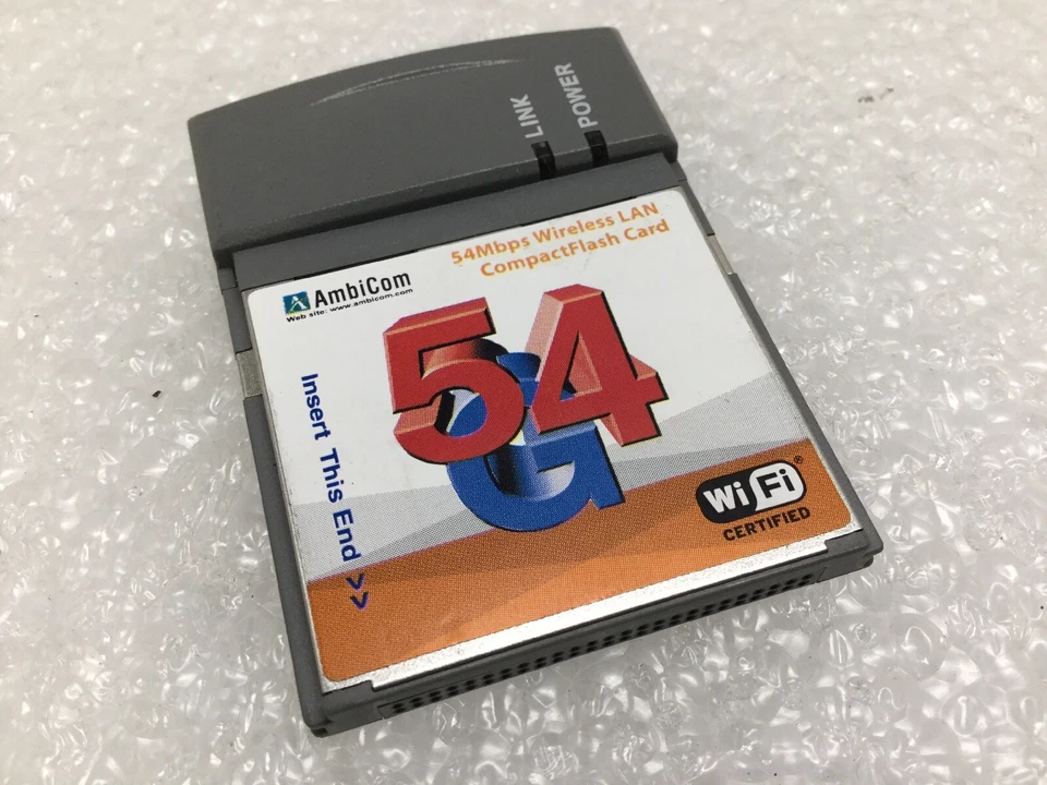 5pcs - AmbiCom WL54-CF 802.11g Wireless LAN CompactFlash Card network adapter - Image 2 of 3