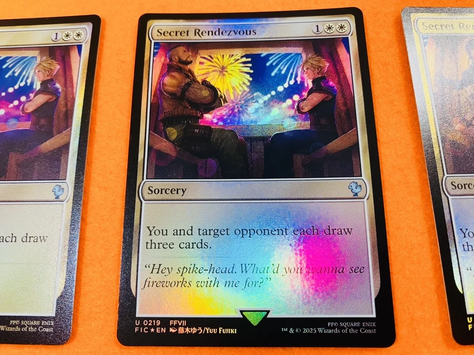 [FOIL] Secret Rendezvous Set x3 #217 #218 #219 | MTG Final Fantasy EN Ver - Image 4 of 4