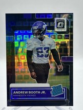 Andrew Booth Jr. 2022 Donruss Optic Rated Rookie Black Pandora Prizm Rookie /25
