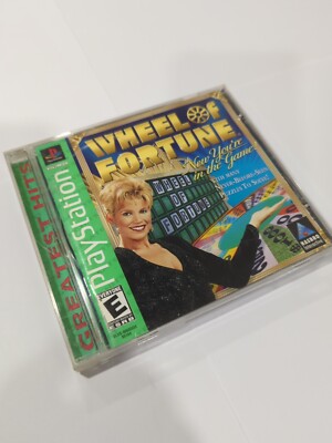 PS1 Wheel Of Fortune Greatest Hits CIB Sony Playstation 1