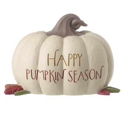 Heaven Sends Happy Pumpkin Season Halloween Dekoration Unikat Wohnaccessoire