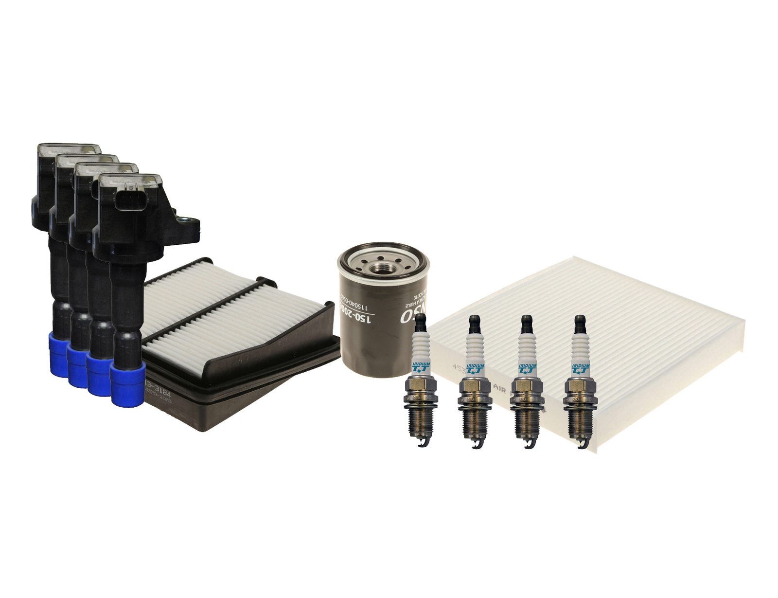 Denso Ignition Tune Up 4 Iridium TT Spark Plug Kit For Honda Fit 1.5 L4 L15A1