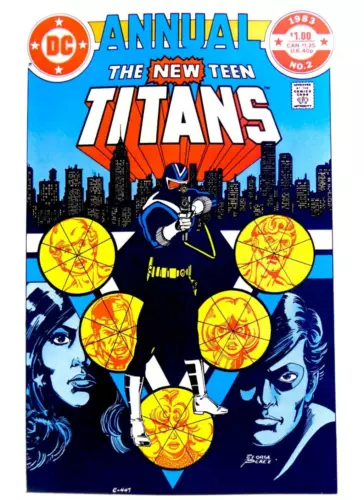 DC NEW TEEN TITANS ANNUAL (1983) #2 Key 1st VIGILANTE James GUNN Peacemaker VF-
