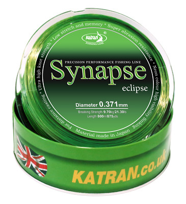 KATRAN SYNAPSE ECLIPSE FISHING LINE 21.30 LB.  0.371mm Diameter. 800 M