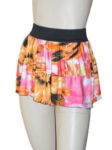 pull on mini skirt elastic waist