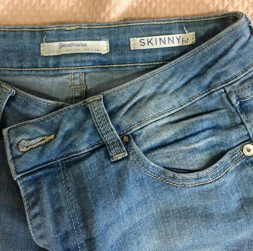Pantaloni Lunghi Jeans Donna, Azzurri, Stradivarius, taglia 36 | eBay
