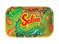 Raw Rolling Papers Sativa Tray 11x7 Small Limited Edition-AUTHENTIC