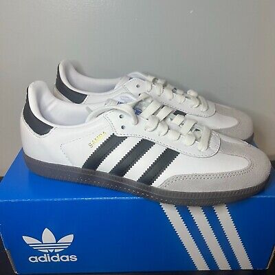 adidas Samba OG Cloud White Core Black (Size 5.5M / 6.5W) FREE