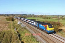 PHOTO  CLASS 43 HST 43050 MIDLAND MAINLINE HIGH SPEED TRAIN AT GREAT BOWDEN. 201