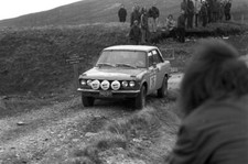Bob Hourihan Douglas Woods Datsun 1800 1973 Rally Car Motor Racing Old Photo 2