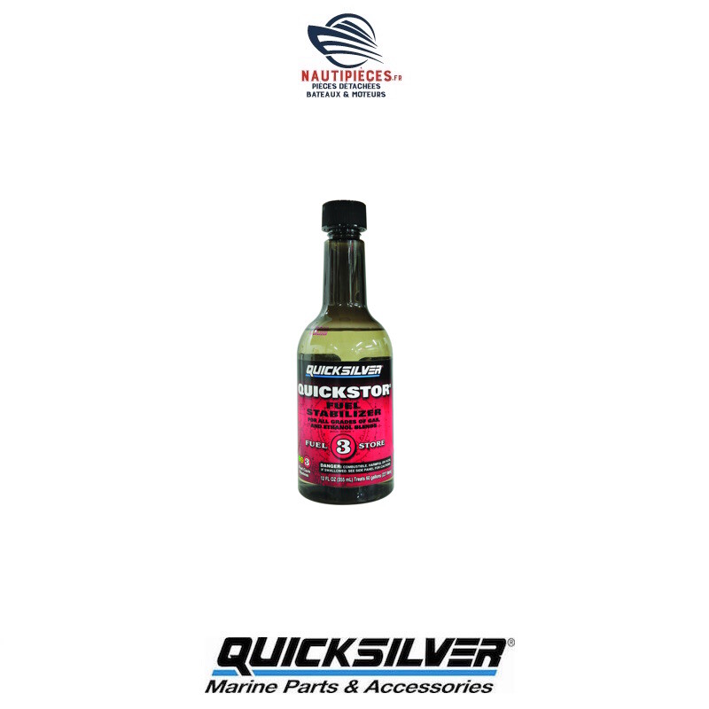 Quicksilver Quickstor 8M0079745 additif de stockage hivernage pour bateau 355ml