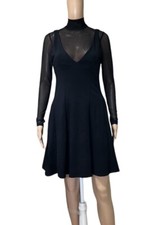 Anthropologie Layered Sheer Mini Dress Size XXS NWoT