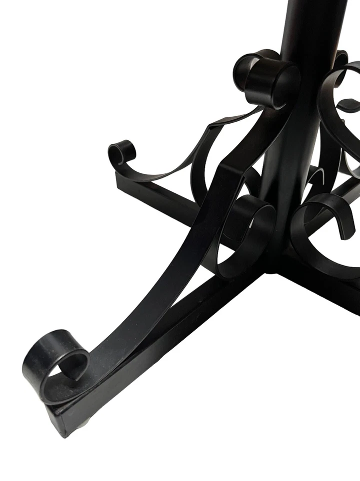 Silla de vinilo floral naranja estilo cal MCM de colección años 70 estilo cubo base de desplazamiento 1979 Foto 3 de 4