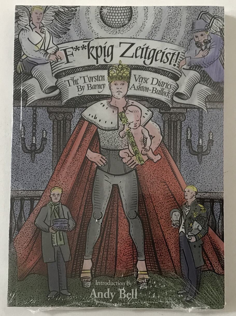 Andy Bell F**kpig Zeitgeist The Torsten Verse Diaries Book & CD V. Rare Erasure