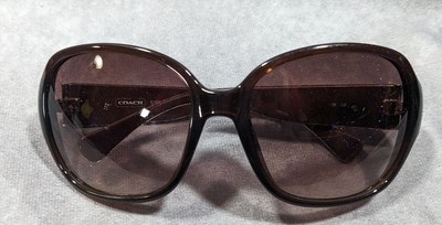 Coach S3010 Preppy Translucent Brown Monogram Sunglasses | eBay display picture 1