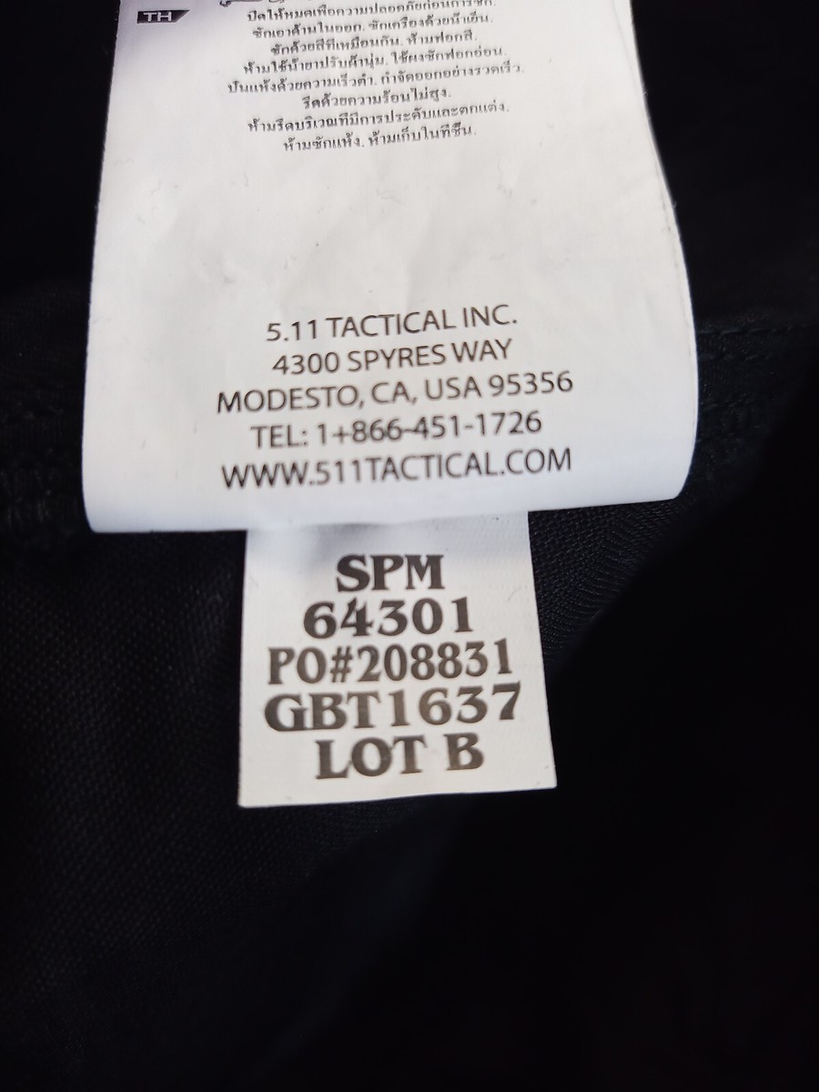 5.11 Tactical pants Women 8 black EMS cargo Work labor | eBay