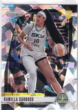 2024 Prizm WNBA Kamilla Cardoso RC Cracked Ice Card No. 93 Chicago Sky PWE