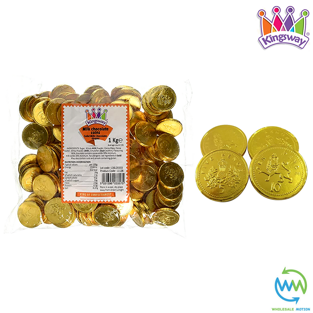 Milk Chocolate GOLD COINS Christmas FOILED Party Bag XMAS Fillers Coin Foil UK eBay