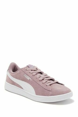 puma ladies vikky suede elderberry