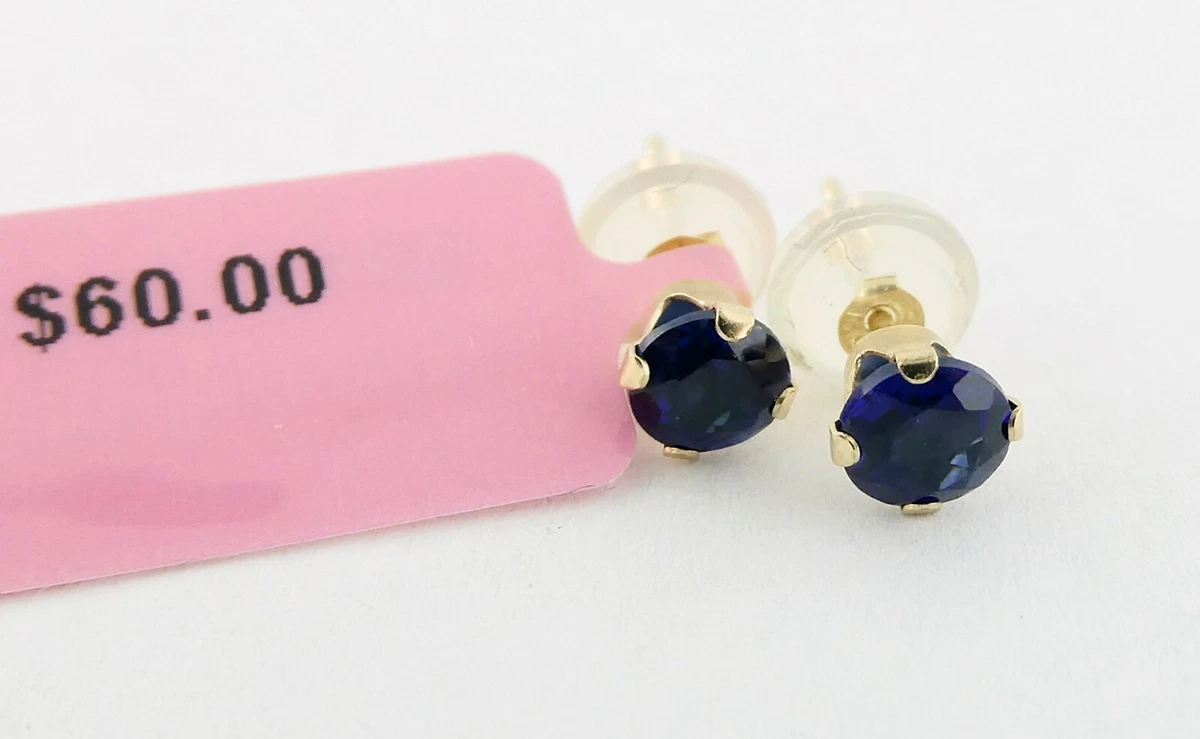 Children's sapphire hotsell earrings