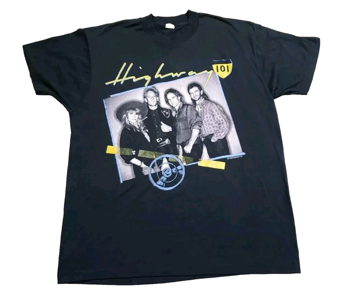 80s ヴィンテージ HIGHWAY 101 バンドTシャツ 89年 90s 80s ヴィンテージ HIGHWAY 101 バンドTシャツ 89年 90s 80s