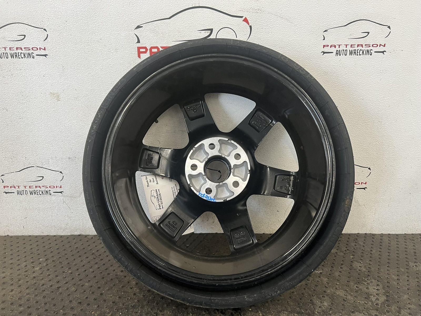 14-20 MASERATI GHIBLI COMPACT SPACE SAVING SPARE WHEEL & TIRE, 18X6, 175/55-18