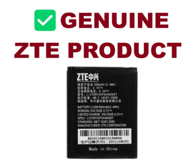Batteria Sostitutiva 3.7V Li-ion 800mAh Per ZTE Li3708T42P3h463657, Li3709T42P3h463657, Modelli Z221, N281, F290 - 2