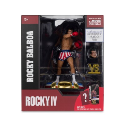 McFarlane Movie Maniacs Rocky IV- Rocky Balboa Limited Edition