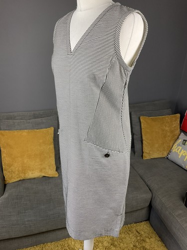 Pockets Shift Dress Uk 10 Vgc M3 