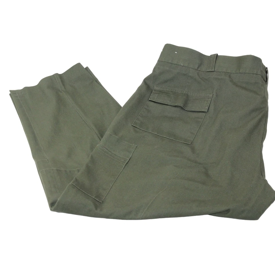 United Uniform Cargo Pants Olive Green 54 X 32 Lot Of 2 Law Enforcement EMS - Image 3 of 4