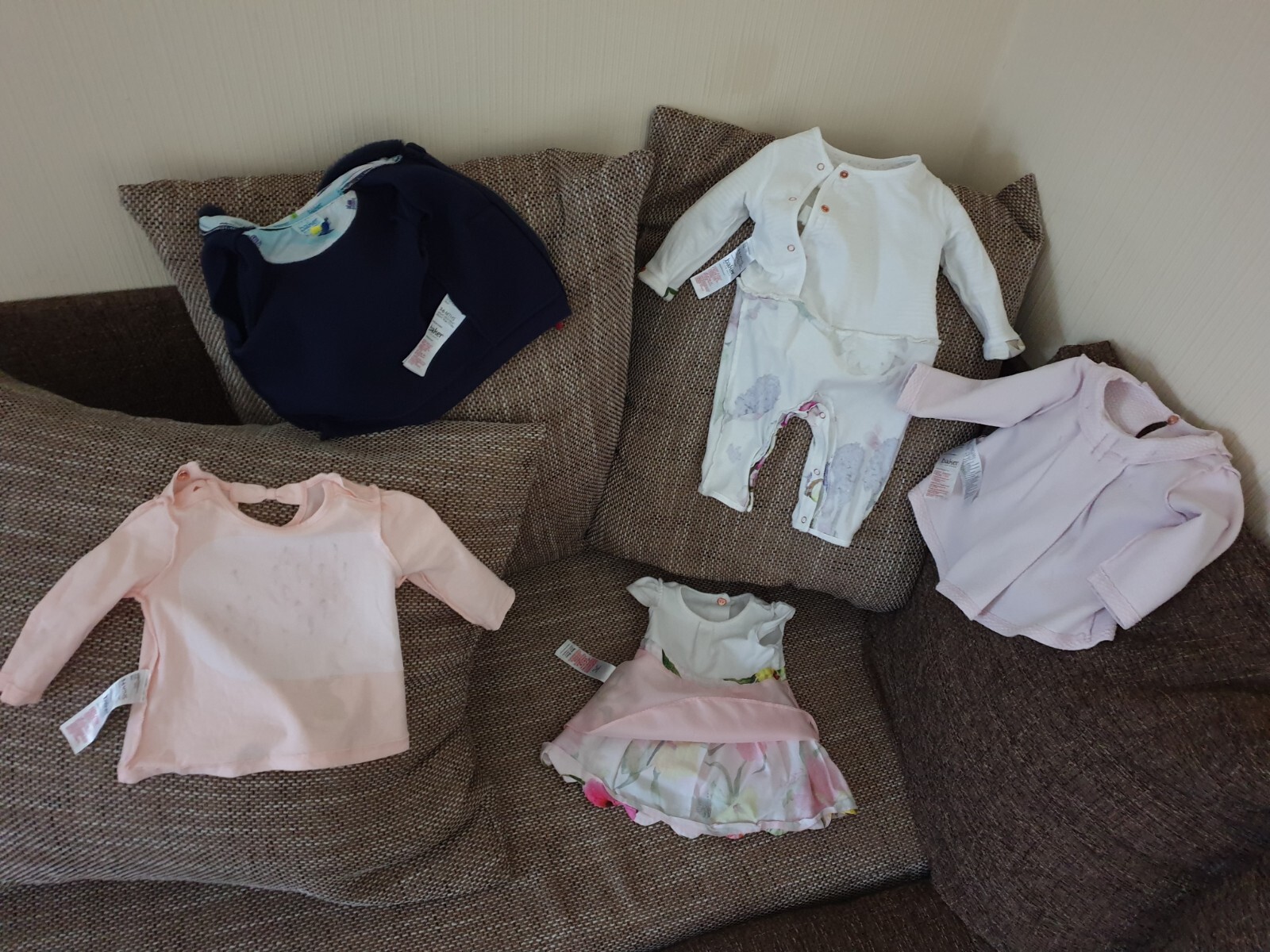 Clothing 5 pieces Baby Girl “Ted Baker” Different Age: New Born,0-6 Months image 7