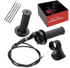 Mini Bike Throttle Assembly Throttle Cable for Coleman 200Cc CT200U MB200 CT200U